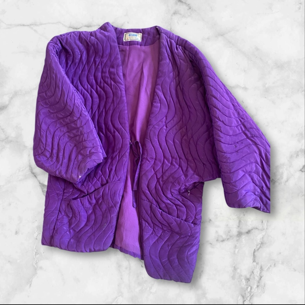 Light wear and tear on this fabulous vintage house coat